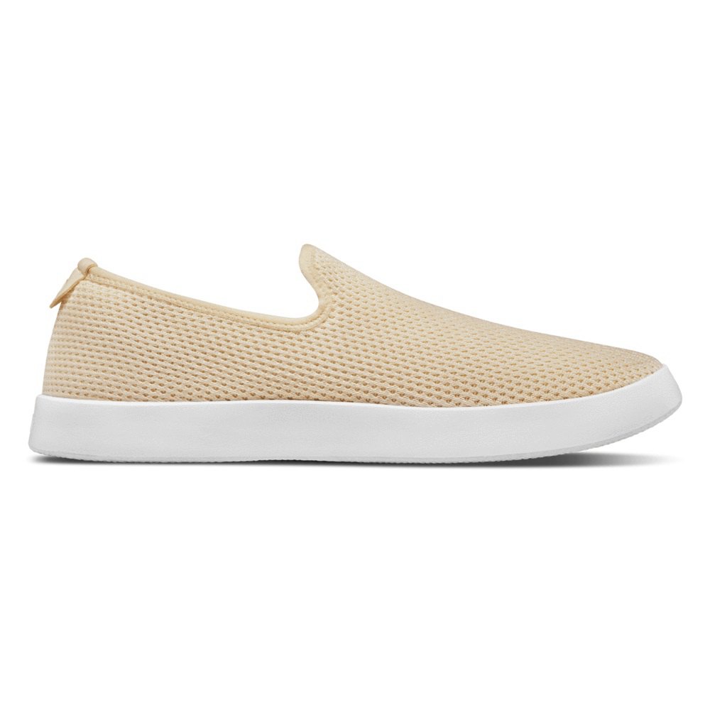 Allbirds Men\'s Tree Loungers - Slip-Ons Khaki - VXH681027